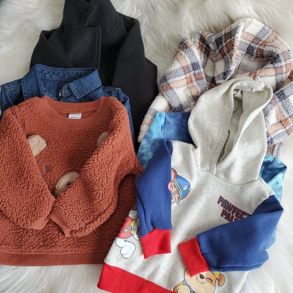 Carters/Gap/Nicolodeon Kids Sweater/Jacket Bundle SZ 12M - Picture 14 of 15